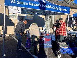 Connecting with Veterans to the Dental Care they need at an event. 